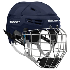 Hokejska čelada Bauer RE-AKT 65 Combo Navy Senior