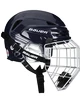 Hokejska čelada Bauer RE-AKT 85 Combo Navy Senior