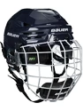 Hokejska čelada Bauer RE-AKT 85 Combo Navy Senior