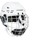 Hokejska čelada Bauer RE-AKT 85 Combo White Senior