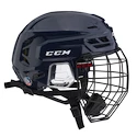 Hokejska čelada CCM Tacks 210 Combo Dark Blue Senior