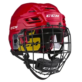 Hokejska čelada CCM Tacks 210 Combo Red Senior