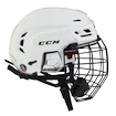 Hokejska čelada CCM Tacks 210 Combo White Senior