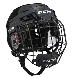 Hokejska čelada CCM Tacks 310 Combo Black Senior