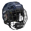 Hokejska čelada CCM Tacks 310 Combo Dark Blue Senior