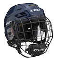 Hokejska čelada CCM Tacks 310 Combo Dark Blue Senior