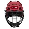 Hokejska čelada CCM Tacks 310 Combo Red Senior