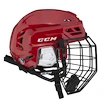 Hokejska čelada CCM Tacks 310 Combo Red Senior