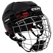 Hokejska čelada CCM Tacks 70 Combo Black Junior