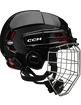 Hokejska čelada CCM Tacks 70 Combo Black Youth