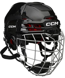 Hokejska čelada CCM Tacks 70 Combo Black Youth