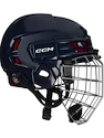 Hokejska čelada CCM Tacks 70 Combo Navy Junior