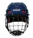 Hokejska čelada CCM Tacks 70 Combo Navy  Senior