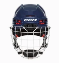 Hokejska čelada CCM Tacks 70 Combo Navy Youth