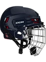 Hokejska čelada CCM Tacks 70 Combo Navy Youth