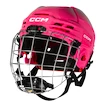 Hokejska čelada CCM Tacks 70 Combo Pink Junior