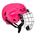 Hokejska čelada CCM Tacks 70 Combo Pink Junior