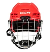 Hokejska čelada CCM Tacks 70 Combo Red Junior