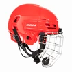 Hokejska čelada CCM Tacks 70 Combo Red Youth