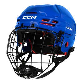 Hokejska čelada CCM Tacks 70 Combo Royal Senior