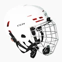 Hokejska čelada CCM Tacks 70 Combo White Junior