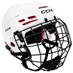 Hokejska čelada CCM Tacks 70 Combo White  Senior