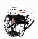 Hokejska čelada CCM Tacks 70 Combo White  Senior