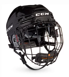 Hokejska čelada CCM Tacks 910 Combo Black Senior