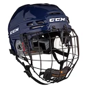 Hokejska čelada CCM Tacks 910 Combo Navy Senior