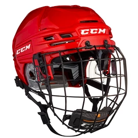 Hokejska čelada CCM Tacks 910 Combo Red Senior