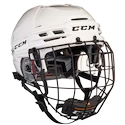 Hokejska čelada CCM Tacks 910 Combo White Senior