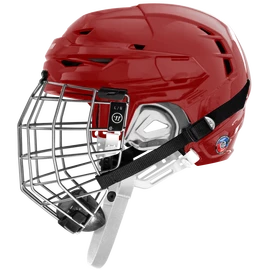 Hokejska čelada Warrior Covert CF 100 Combo Red Senior