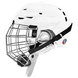 Hokejska čelada Warrior Covert CF 100 Combo White Senior