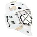 Hokejska maska za vratarja Bauer  NME ONE GOAL MASK - CAT EYE White Senior