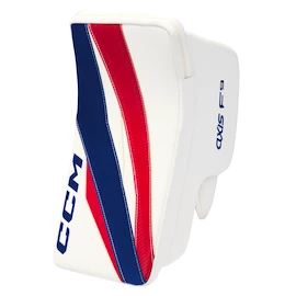 Hokejska odbijalka za vratarja CCM Axis F9 White/Red/Blue Intermediate