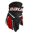 Hokejske rokavice Bauer Supreme M3 Black/Red Intermediate