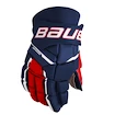 Hokejske rokavice Bauer Supreme M3 Navy/Red/White Intermediate