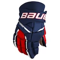 Hokejske rokavice Bauer Supreme M3 Navy/Red/White Senior 15 palcev