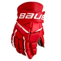 Hokejske rokavice Bauer Supreme M3 Red Intermediate