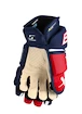 Hokejske rokavice Bauer Supreme M5PRO Navy/Red/White Senior