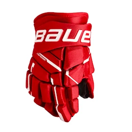 Hokejske rokavice Bauer Supreme M5PRO Red Intermediate