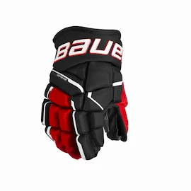 Hokejske rokavice Bauer Supreme MACH Black/Red Junior