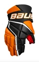 Hokejske rokavice Bauer Vapor 3X Black/Orange Intermediate