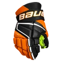 Hokejske rokavice Bauer Vapor 3X Black/Orange Junior