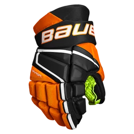 Hokejske rokavice Bauer Vapor 3X Black/Orange Junior