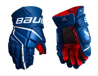 Hokejske rokavice Bauer Vapor 3X Blue Senior 15 palcev