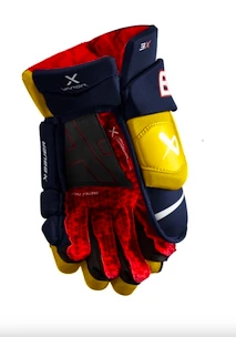 Hokejske rokavice Bauer Vapor 3X Navy/Gold Intermediate