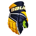 Hokejske rokavice Bauer Vapor 3X Navy/Gold Junior 11 palcev