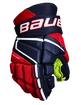 Hokejske rokavice Bauer Vapor 3X Navy/Red/White Junior