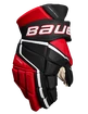 Hokejske rokavice Bauer Vapor 3X PRO Black/Red Intermediate